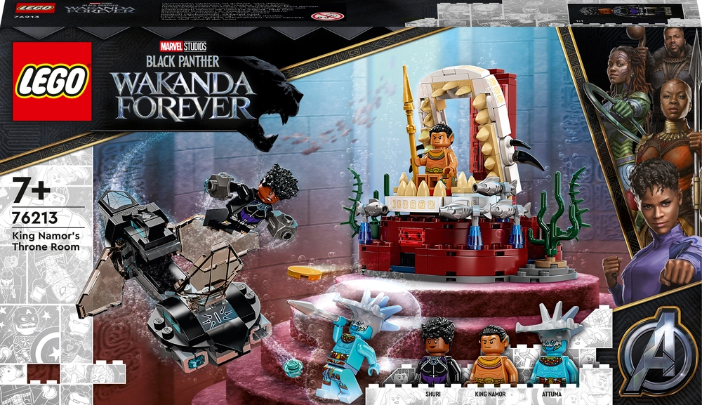 Billede af 76213 LEGO Super Heros Kong Namors tronsal hos Legekæden