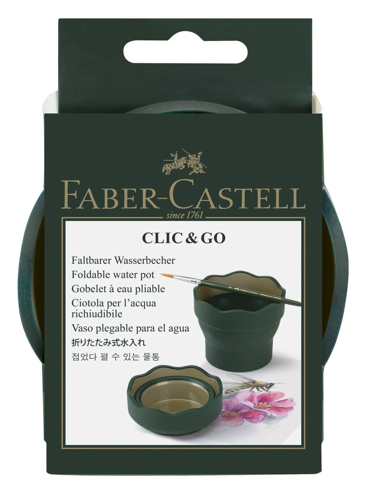Vandkop Faber-Castell clic&go grøn