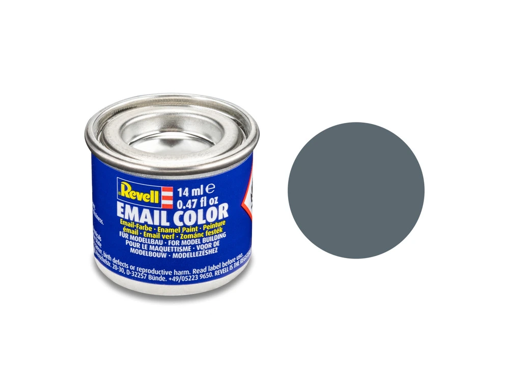 Billede af Enamel 14 ml. greyish blue mat hos Legekæden