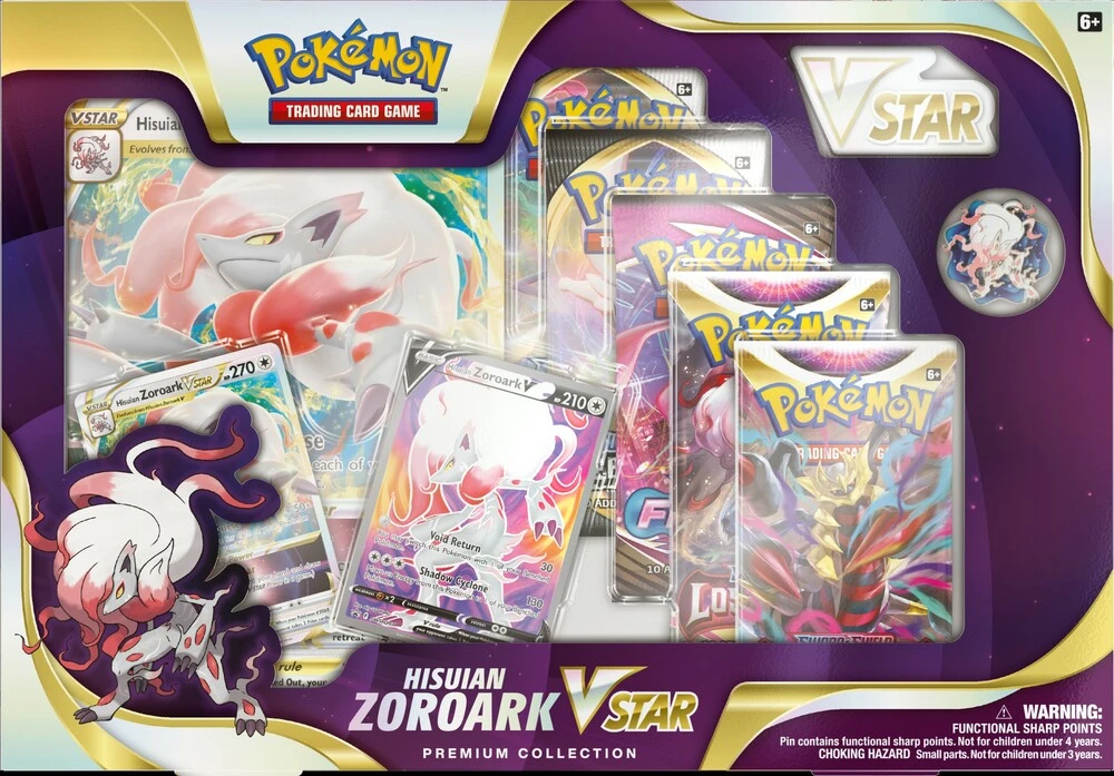 Billede af Pokémon VSTAR Box: Hisuian Zoroark - Premium Collection