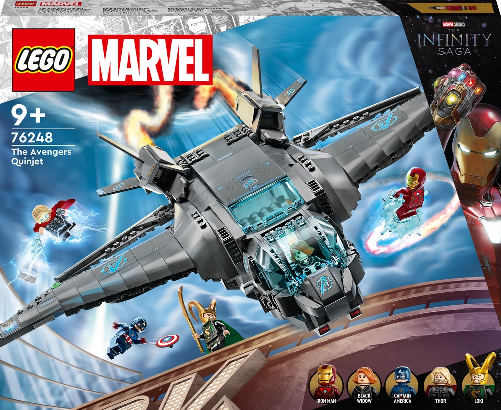 Billede af 76248 LEGO Super Heroes Avengers' quinjet hos Legekæden