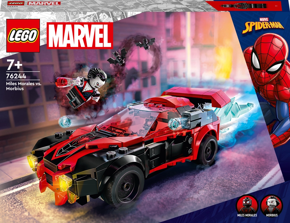 Billede af 76244 LEGO Super Heroes Miles Morales mod Morbius hos Legekæden