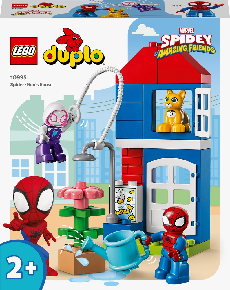 Se 10995 LEGO DUPLO Super Heroes Spider-Mans hus hos Legekæden