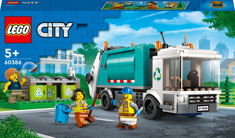Billede af 60386 LEGO City Great Vehicles Affaldssorteringsbil hos Legekæden