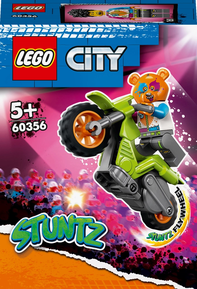 Se Bjørne-stuntmotorcykel - 60356 - LEGO City hos Legekæden