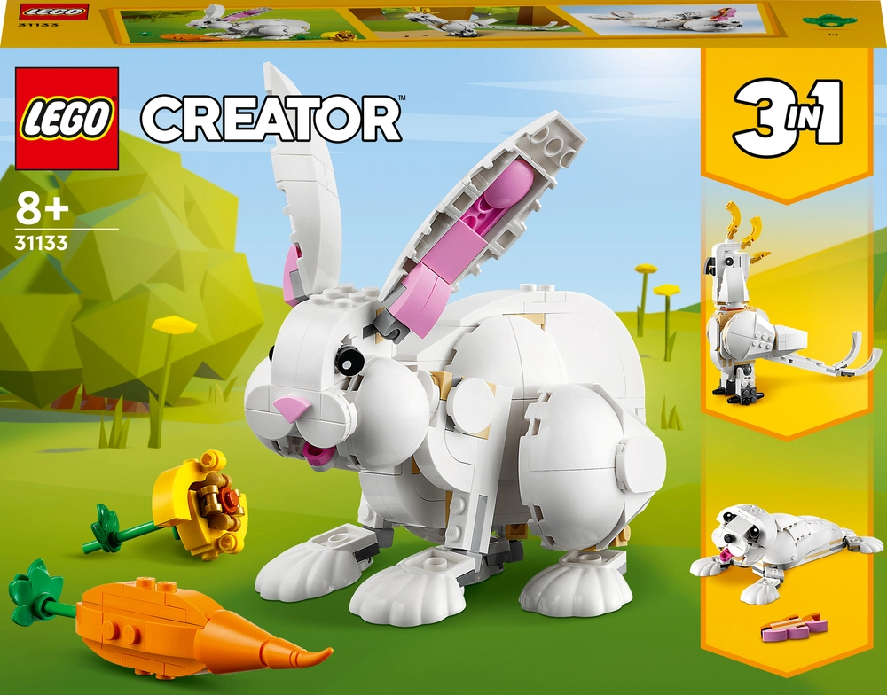 repulsion Uensartet Doktor i filosofi Køb 31133 LEGO Creator Hvid kanin LEGO hos Legekæden