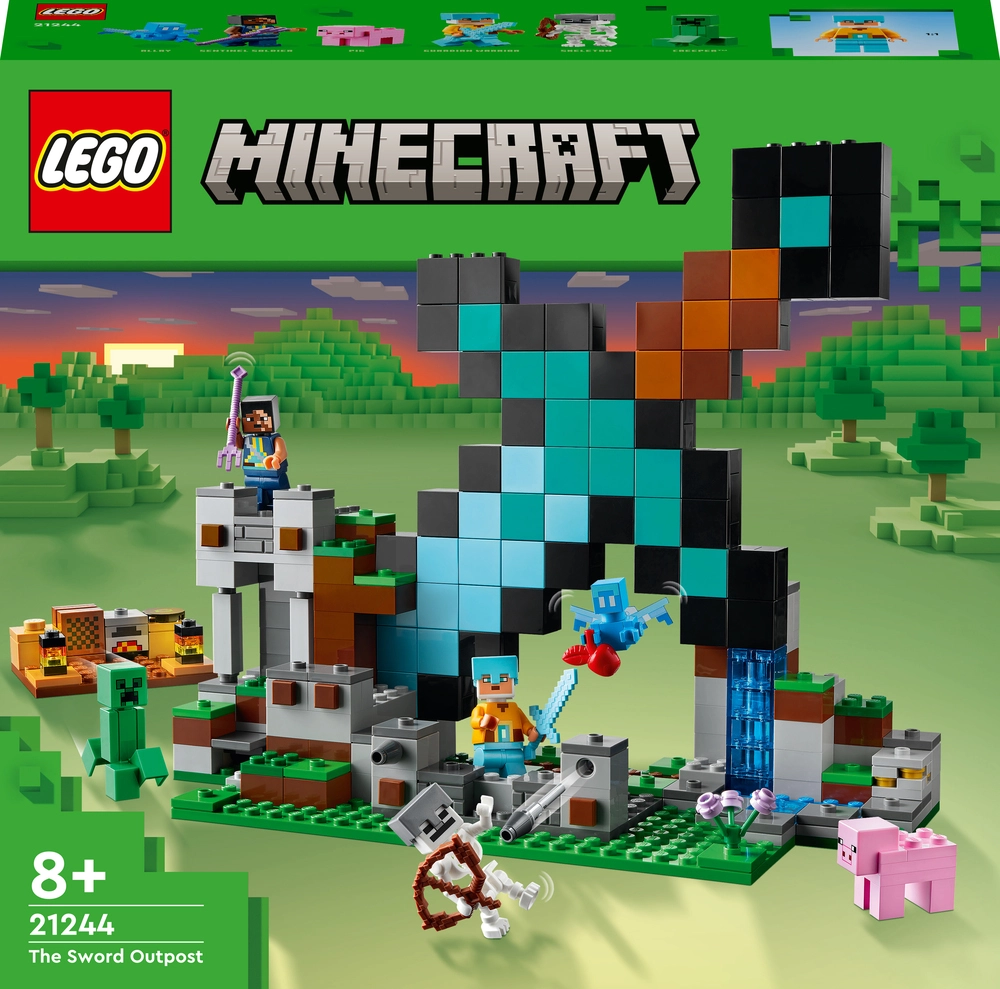 Billede af 21244 LEGO Minecraft Sværd-forposten hos Legekæden
