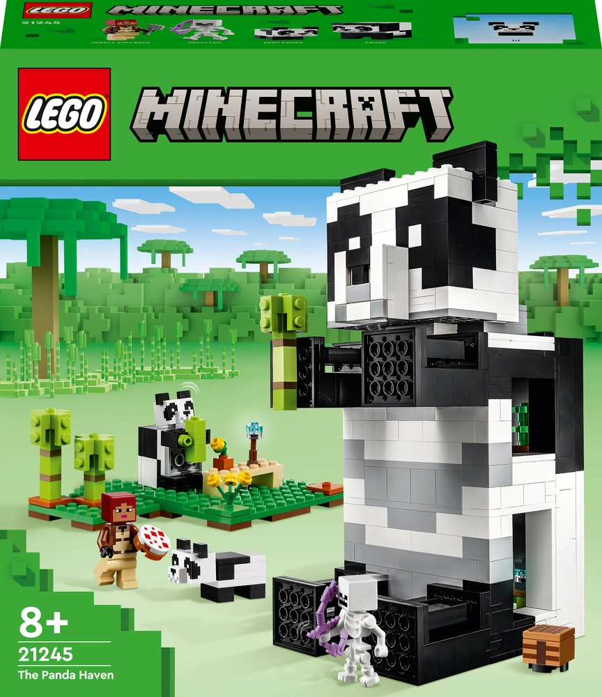 Billede af 21245 LEGO Minecraft Panda-reservatet hos Legekæden