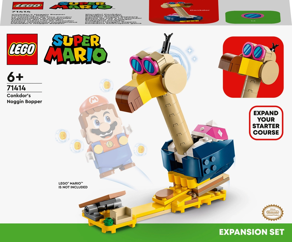 Se 71414 LEGO Super Mario Conkdors næbhakker udvidelsessæt hos Legekæden