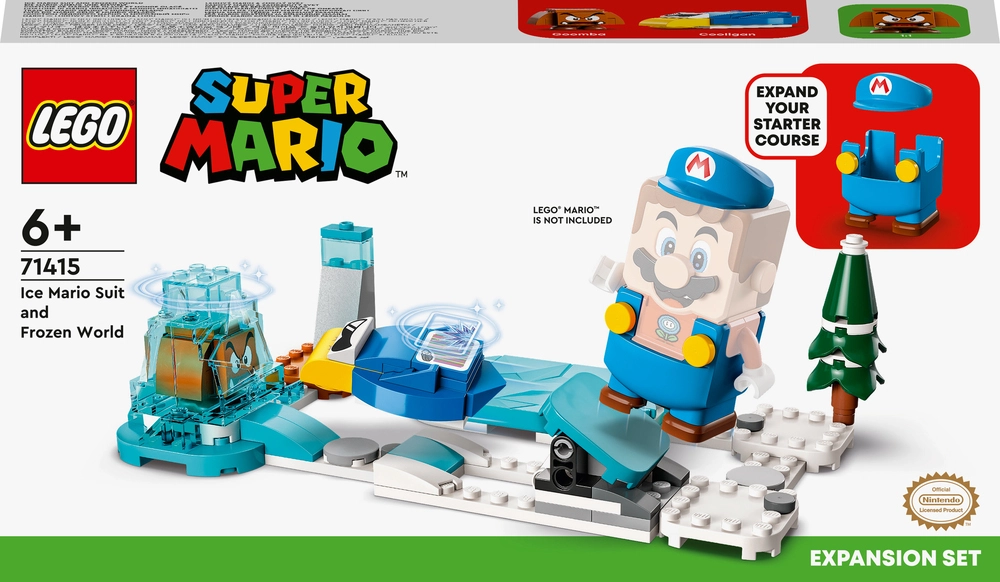 Billede af 71415 LEGO Super Mario Is-Mario-dragt og Frozen World udvidelsessæt