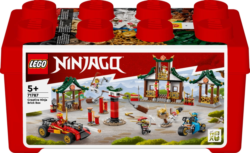 Se 71787 LEGO Ninjago Kreative ninjaklodser hos Legekæden