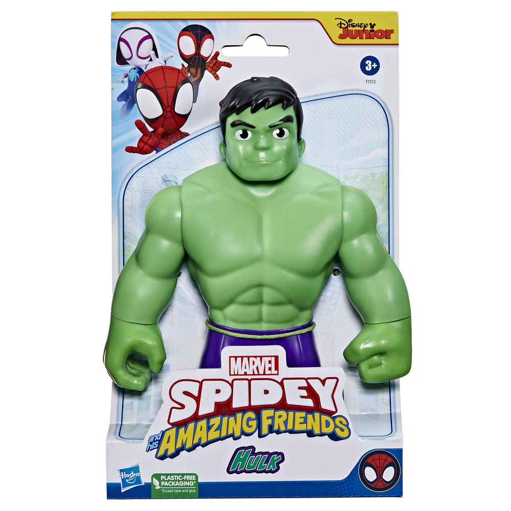 Se Hulk Figur - Supersized Hulk - Spidey And His Amazing Friends hos Legekæden