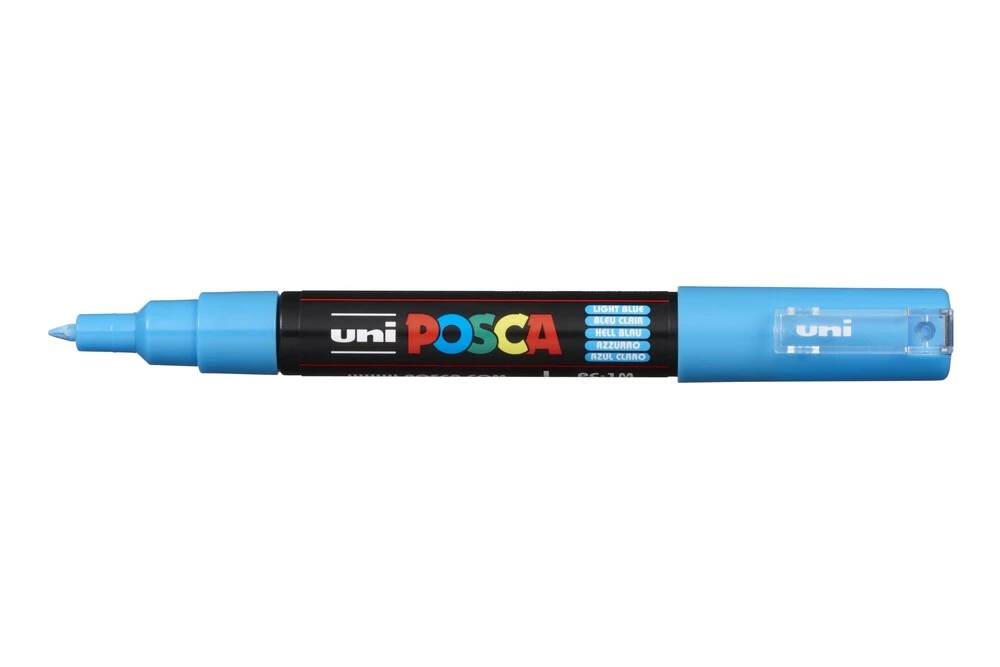 Paintmarker Uni POSCA pc-1mc lys blå