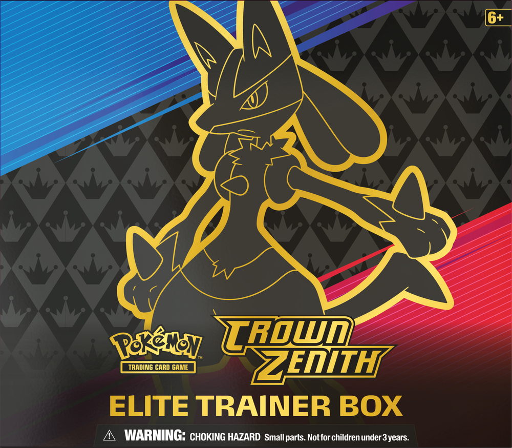 Se Pokémon Elite Trainer Box: Crown Zenith - Lucario hos Legekæden