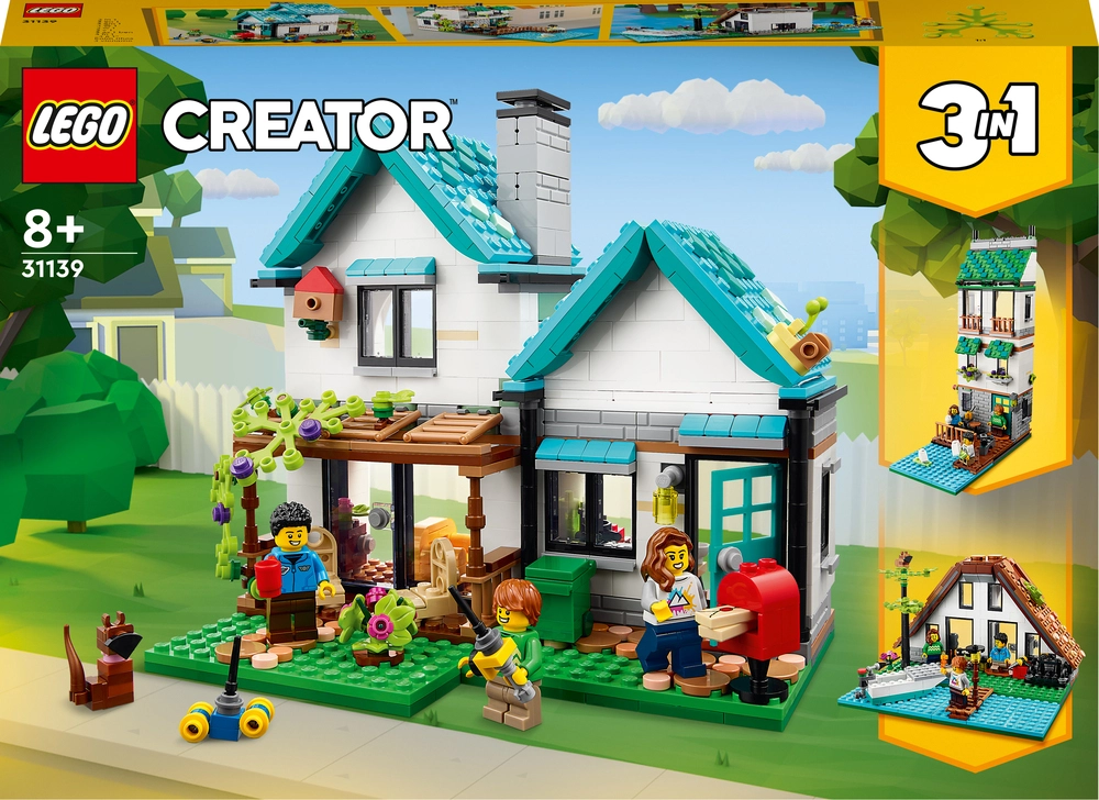 Se Lego Creator 3-in-1 - Hyggeligt Hus - 31139 hos Legekæden
