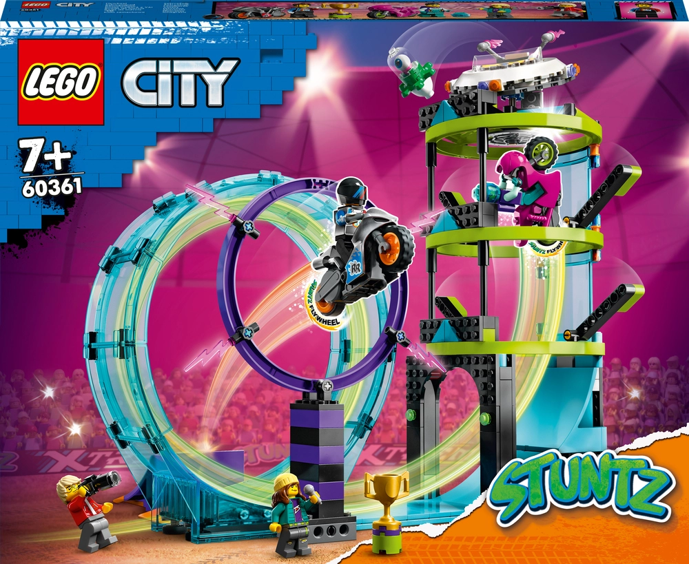 Se 60361 LEGO City Stuntz Ultimativ stuntkørerudfordring hos Legekæden