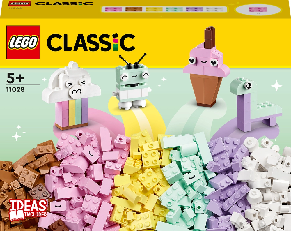 Se Kreativt sjov med pastelfarver - 11028 - LEGO Classic hos Legekæden