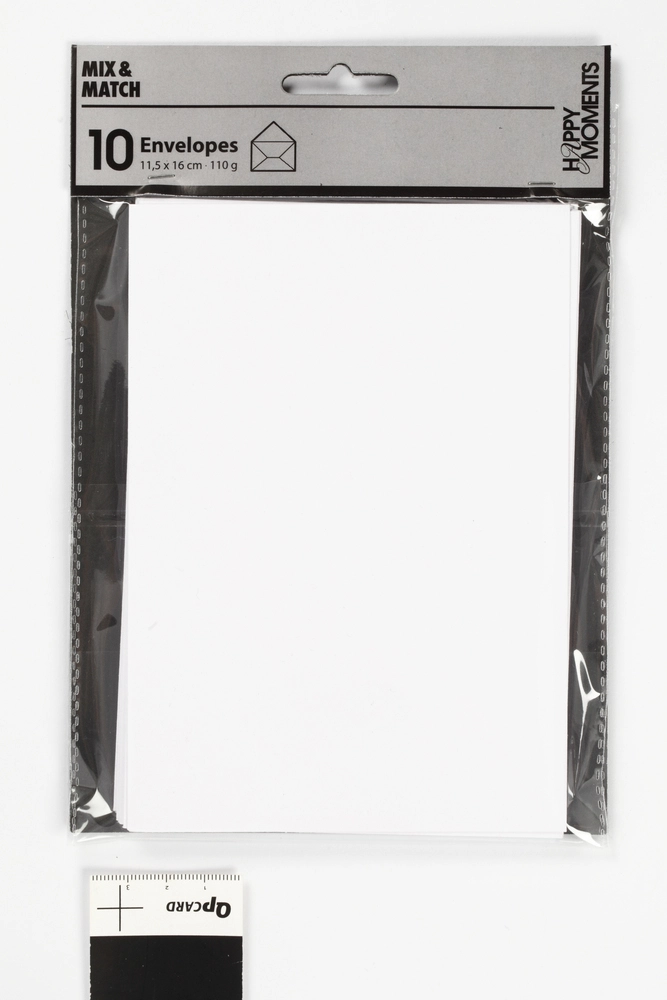 Billede af Kuvert hvid 11,5x16 cm 110g 10stk hos Legekæden