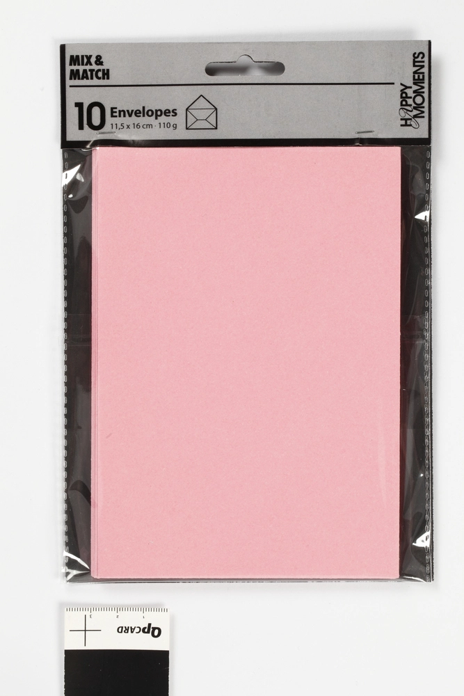 Billede af Kuvert lyserød 11,5x16 cm 110g 10stk hos Legekæden