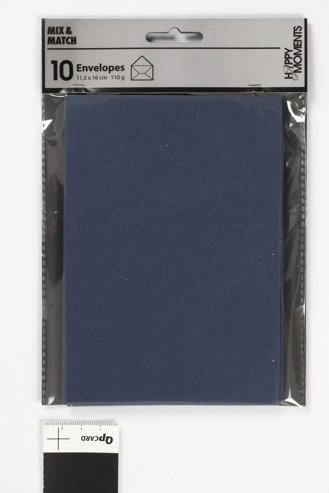 Billede af Kuvert blå 11,5x16 cm 110g 10stk hos Legekæden