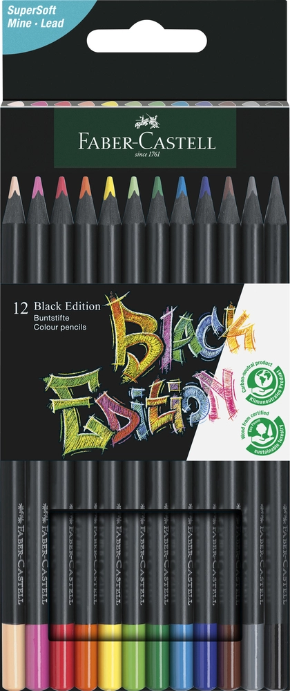 Billede af Farveblyant black edition Faber-Castell