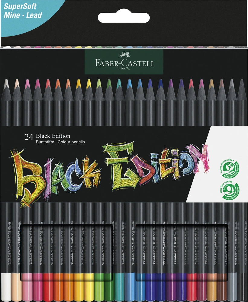 Billede af Farveblyant black edition Faber-Castell