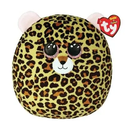 Billede af Ty Squishy Beanies Livvie leopard squish 25 cm