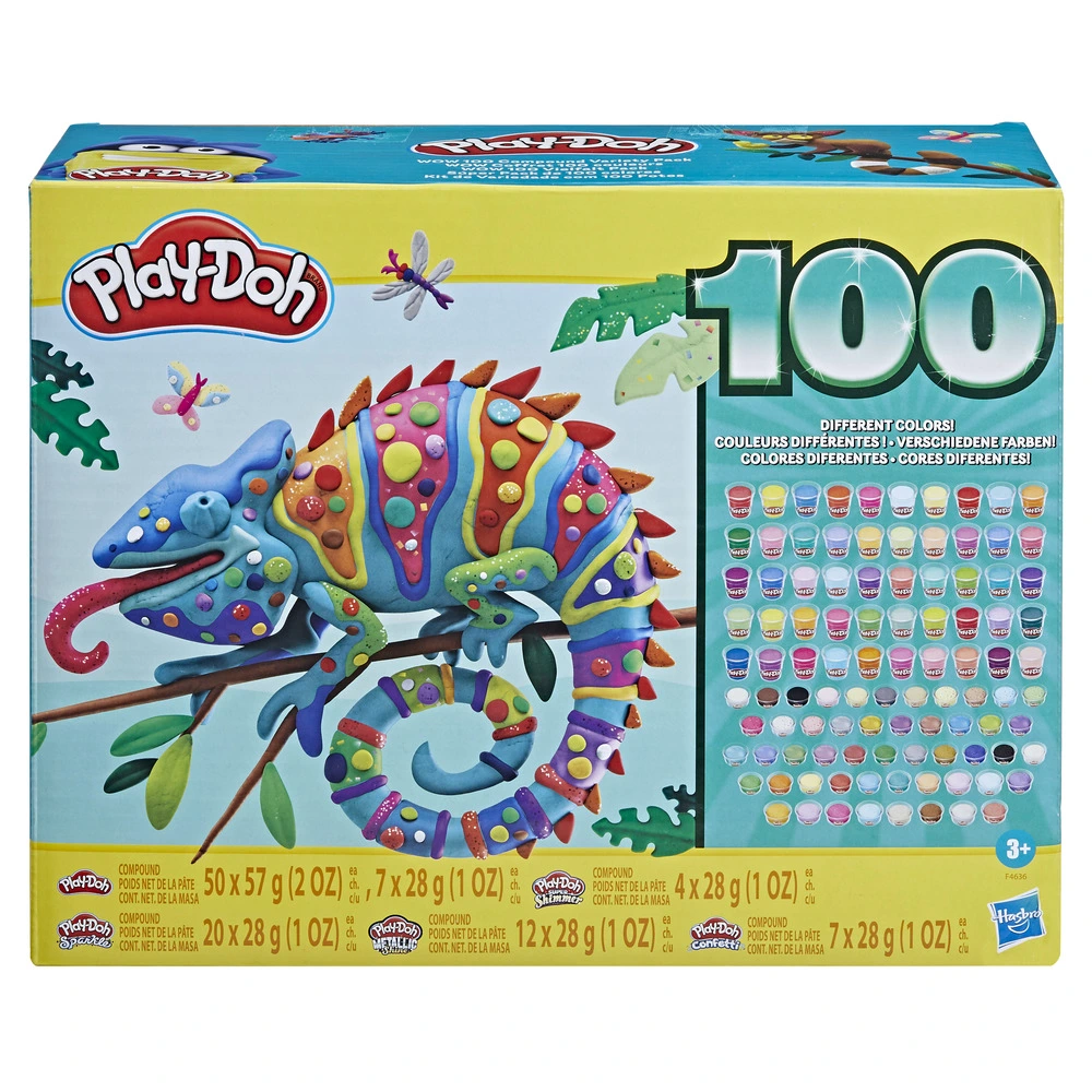 Se Play-Doh Wow 100 Compound Variety Pack hos Legekæden