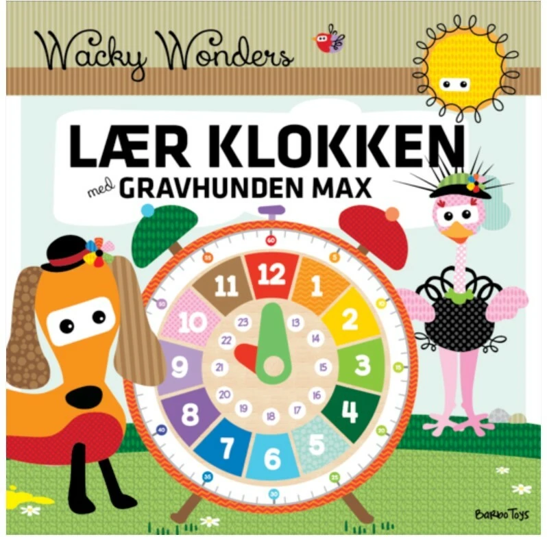 Wacky Wonders - Lær Klokken med gravhunden Max