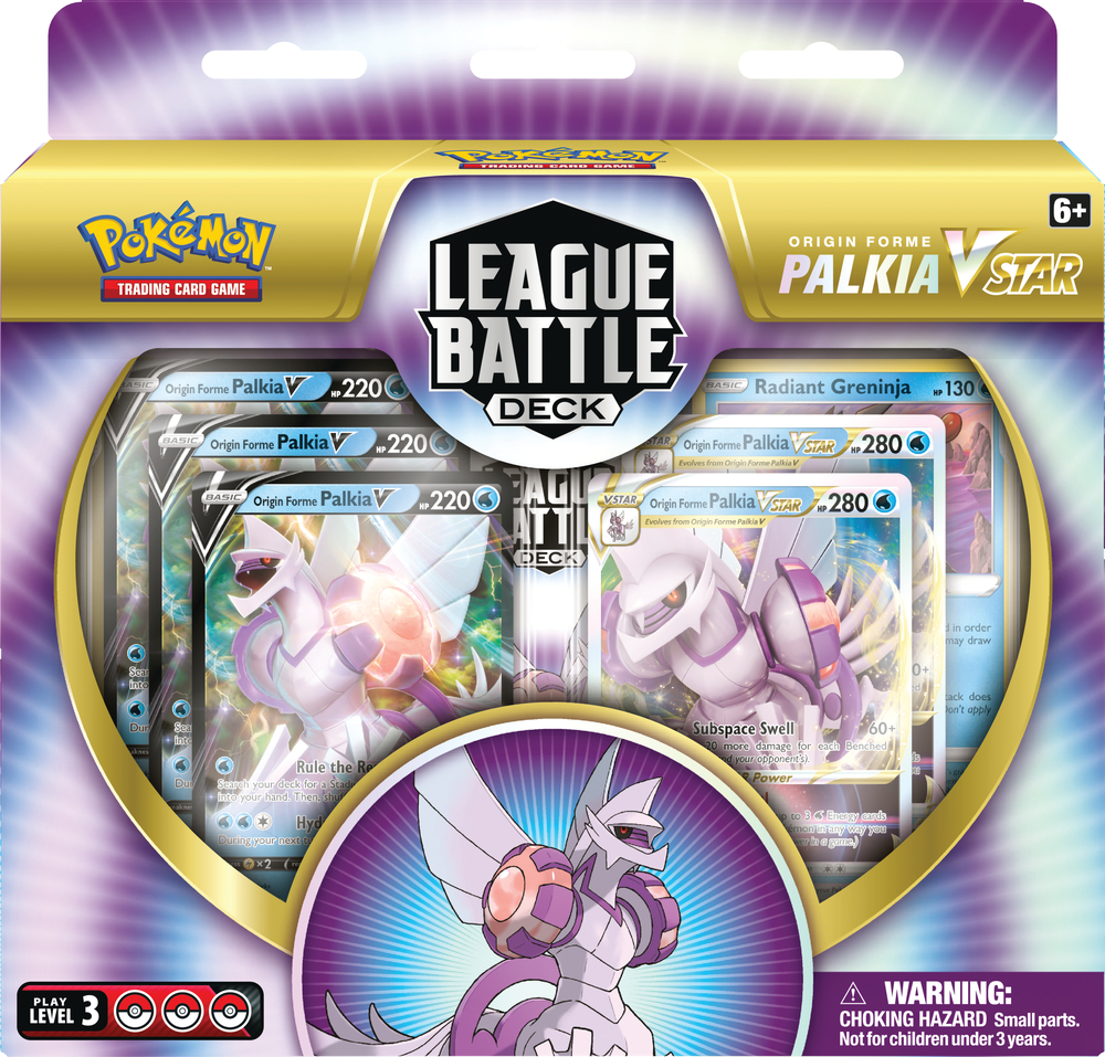 Se Pokémon League Battle Deck VSTAR: Origin Forme Palkia hos Legekæden