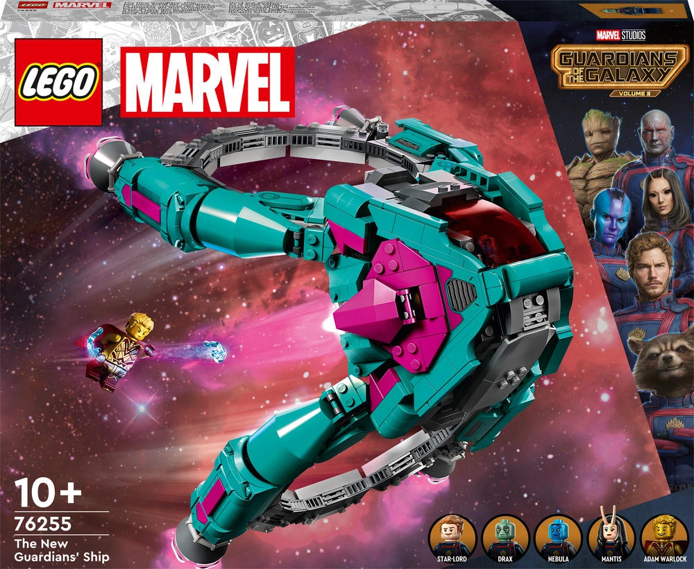Se LEGO Marvel Det nye Guardians-Rumskib hos Legekæden