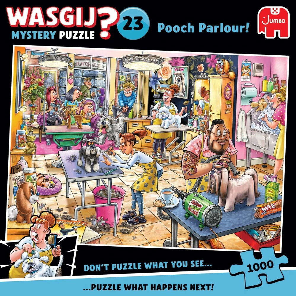 Wasgij Mystery 23 Pooch Parlour! 1000 brikker