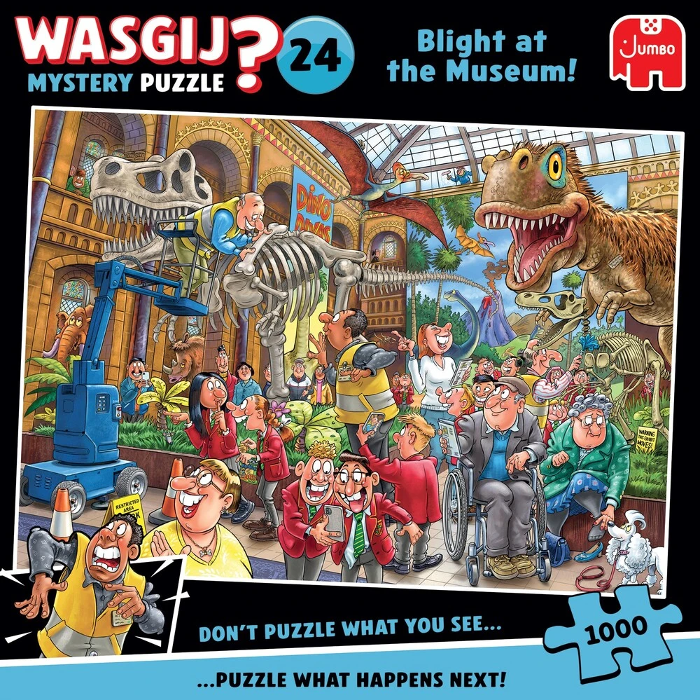 Wasgij Mystery 24 Blight at the museum! 1000 brikker