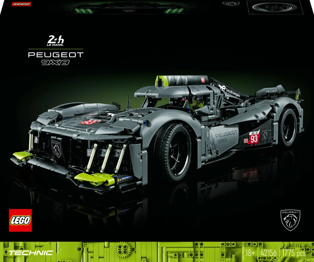 Se Lego Technic - Peugeot 9x8 24h Le Mans Hybrid Bil - 42156 hos Legekæden