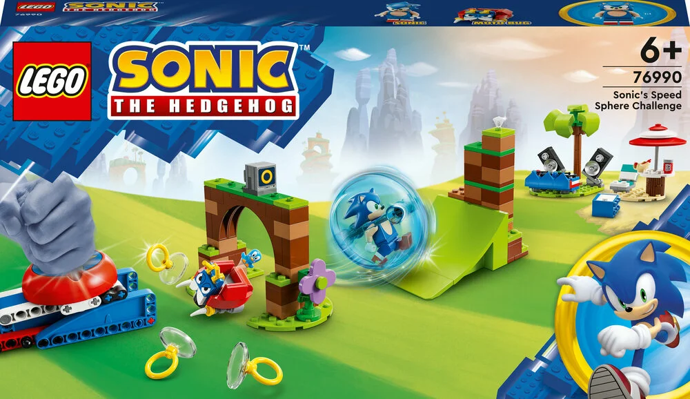 Se 76990 LEGO Sonic Fartkugle-Udfordring hos Legekæden