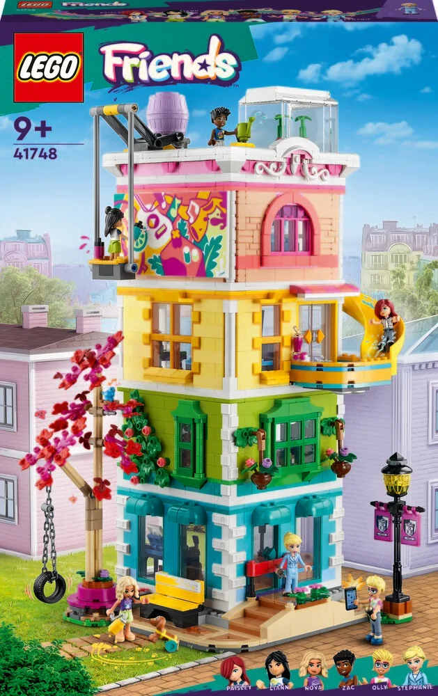Se LEGO Friends Heartlake City aktivitetshus hos Legekæden