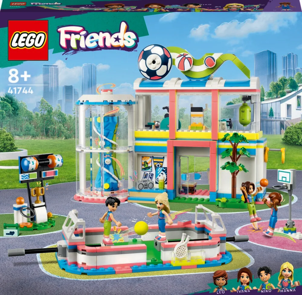Se LEGO Friends Sportscenter hos Legekæden