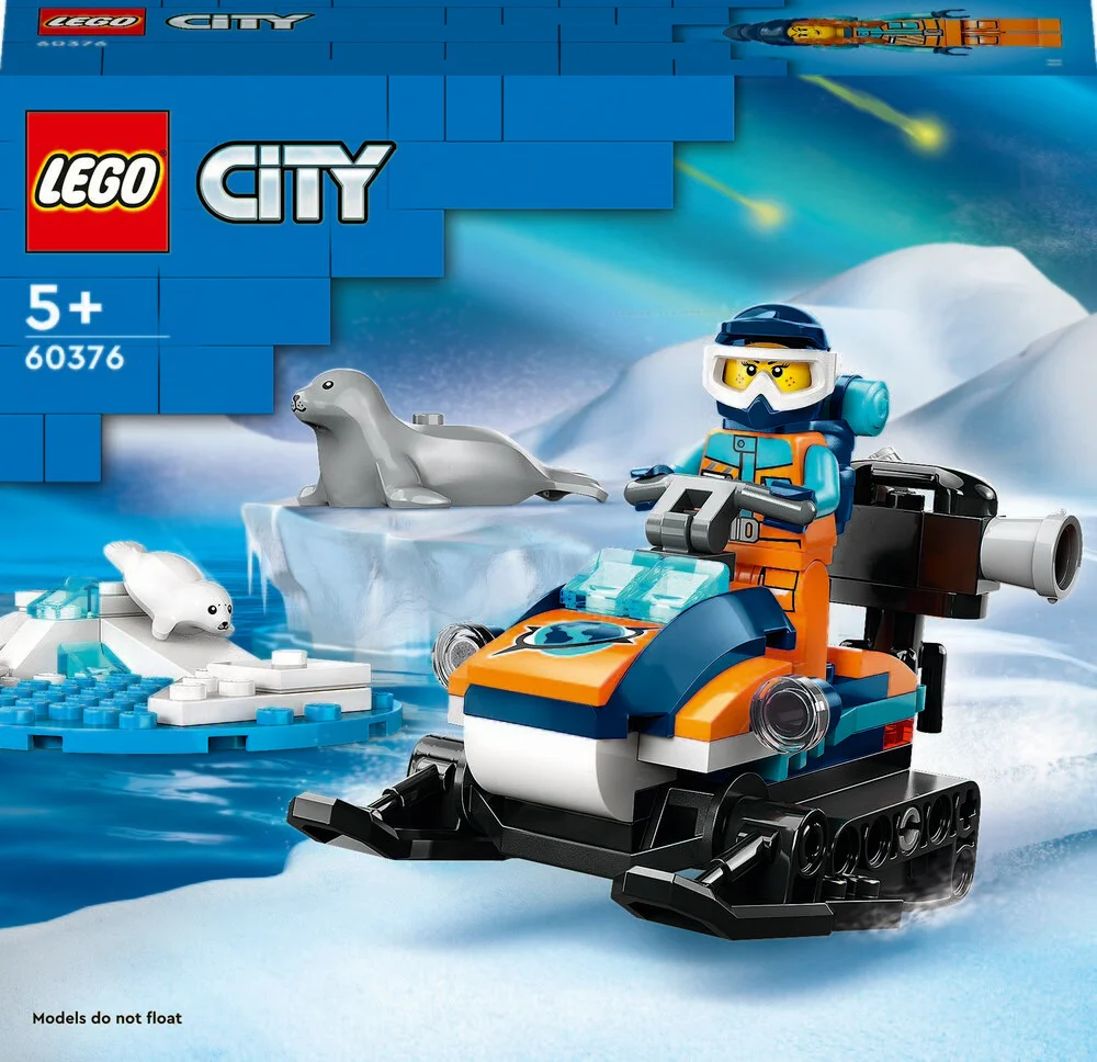 Se 60376 LEGO City Exploration Polarforsker-snescooter hos Legekæden