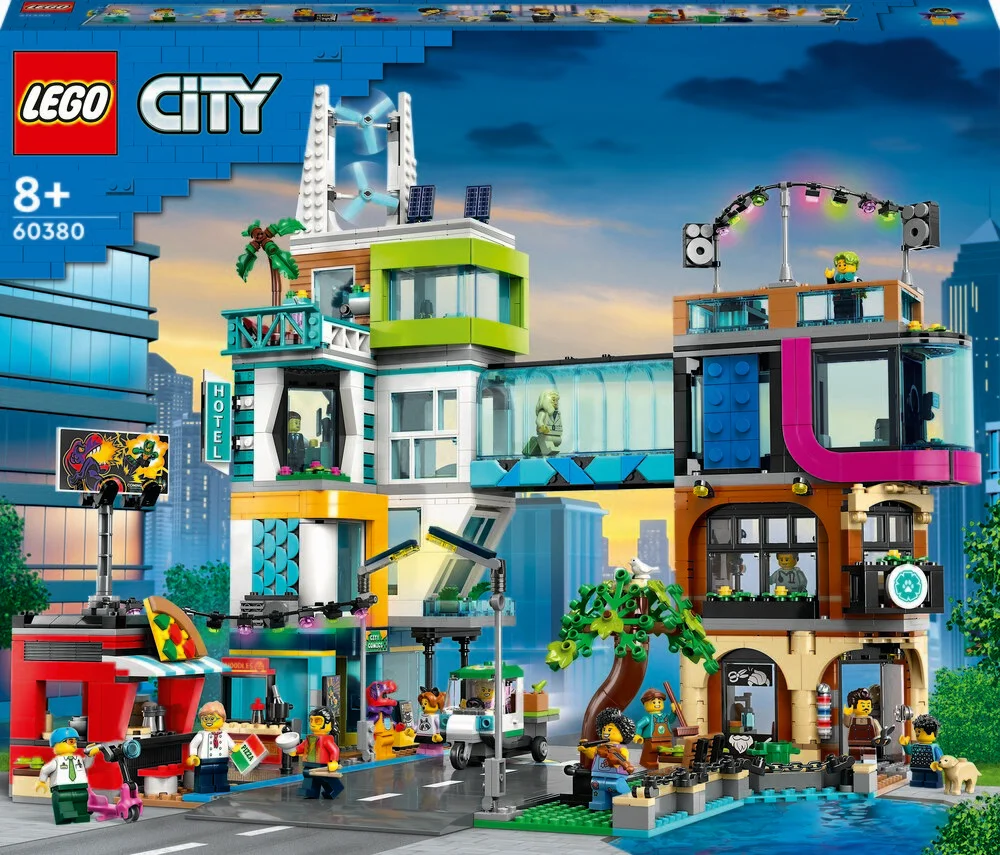 Se Midtbyen - 60380 - LEGO City hos Legekæden