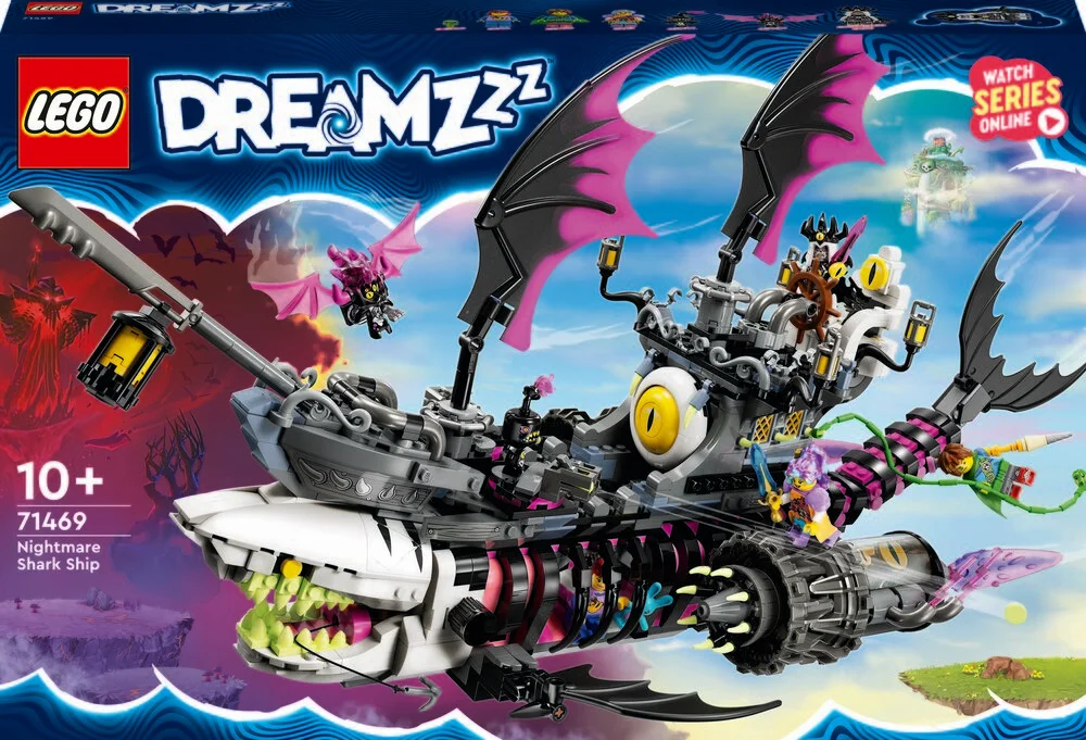 Se Mareridtshajskib - 71469 - LEGO DREAMZzz hos Legekæden