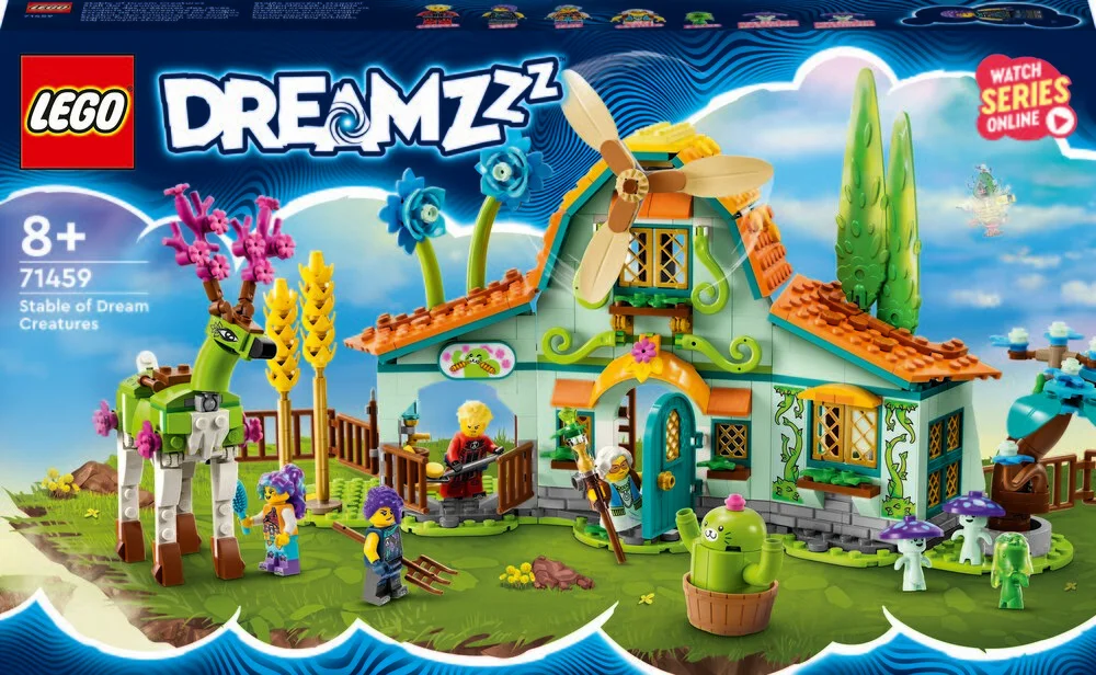 Se Drømmevæsen-stald - 71459 - LEGO DREAMZzz hos Legekæden
