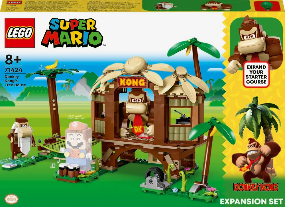 Se Donkey Kongs trætophus - udvidelsessæt - 71424 - LEGO Super Mario hos Legekæden