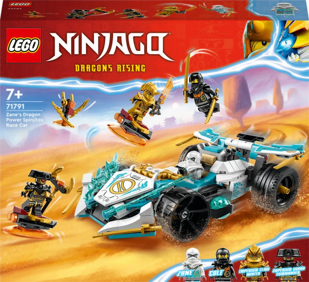 Billede af 71791 LEGO Ninjago Zanes dragekraft-Spinjitzu-racerbil hos Legekæden