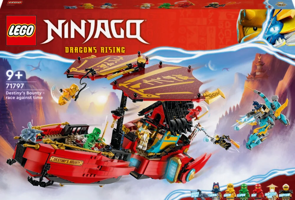 Se Skæbnebåden - kapløb med tiden - 71797 - LEGO Ninjago hos Legekæden