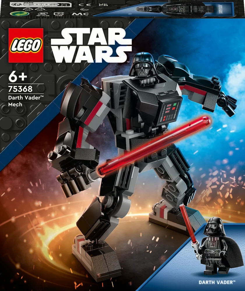 Se 75368 LEGO Star Wars Darth Vader&trade;-kamprobot hos Legekæden