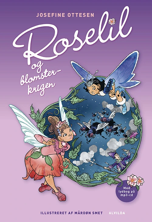 Se Roselil Og Blomsterkrigen (2) - Med Cd - Josefine Ottesen - Bog hos Legekæden
