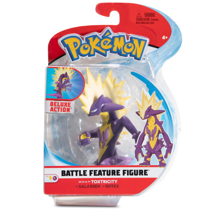 Se Pokémon Figur - Toxtricity - Battle Feature - 11 Cm hos Legekæden