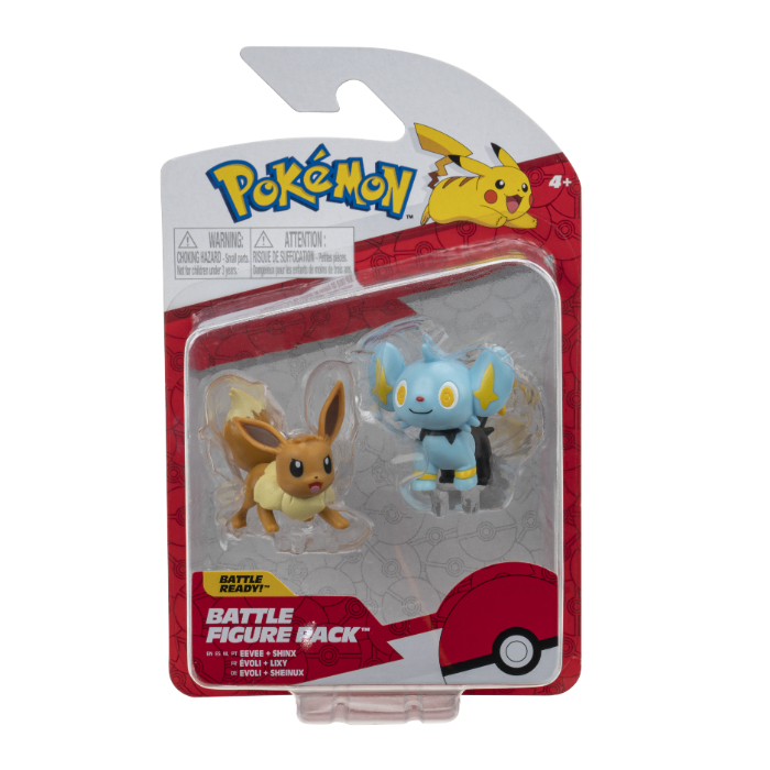Se Pokémon Battle Figurer - Eevee Og Shinx hos Legekæden