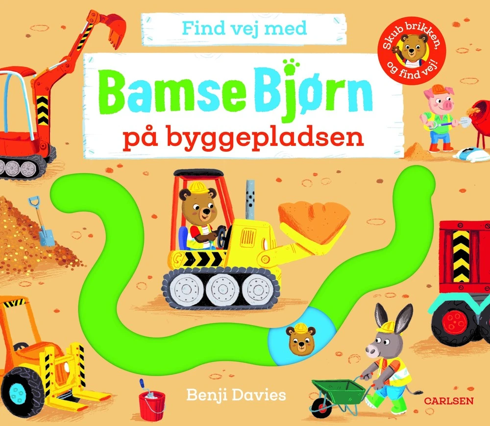 Billede af Find vej med Bamse Bjørn: På byggepladsen