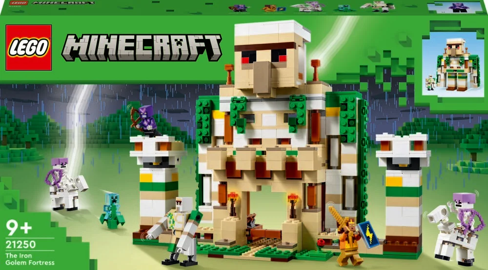 Se LEGO Minecraft - The Iron Golem Fortress (21250) hos Legekæden
